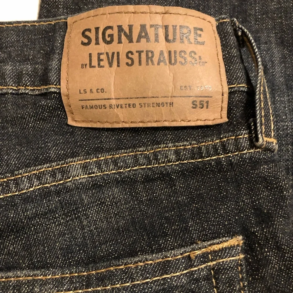 Men’s Levi Strauss Signature Jeans - straight leg jeans - W32 L32 - Picture 4 of 5